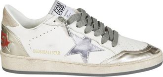 Golden Goose Ballstar Leather Upper Low-Top Sneaker