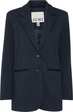 Ichi Ihkate Sus Oversized Bl Jacket - - Jackets - Donna - Blu - S