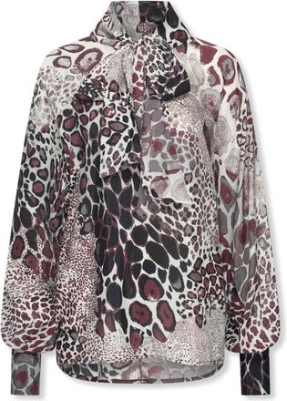 Hart by Helena Hart Jolien Kitty Blouse - Dames - Blouses - Veelkleurig - M - Leer - Overhemden