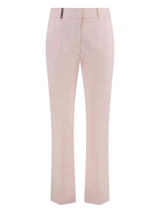 PESERICO cotton trousers - Pink