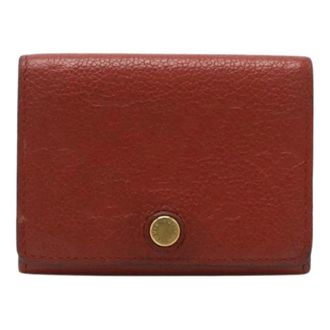 Louis Vuitton Pre-owned Wallets, female, Brown, Size: ONE SIZE Pre-owned Vintage Card Case