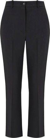 Elisabetta Franchi Black Smoking Trouser