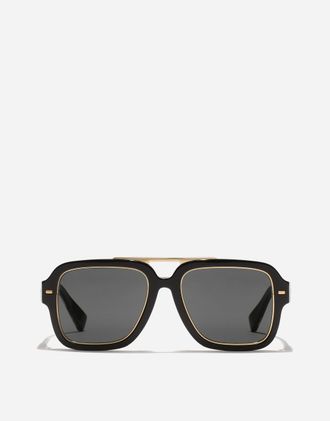 Dolce & Gabbana Sartoria Sunglasses - Man New Arrivals Black Acetate Onesize