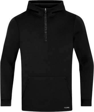 Jako Zip Hoodie Pro Casual - Heren - Sport - Zwart - Maat: L Viscose