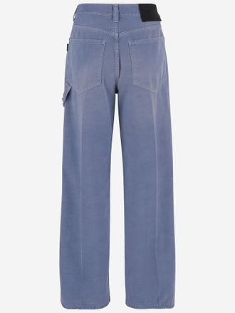 Haikure Wide-Leg Denim Jeans - Blue