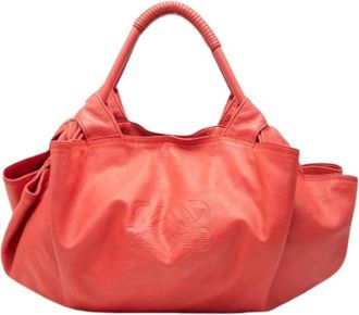 Loewe Pre-owned Handbags, female, Red, Size: ONE SIZE Pre-owned The Nappa Aire