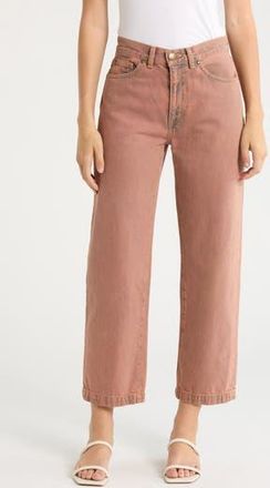 The Great. The Billy Straight Leg Jeans in Musky Pink at Nordstrom Rack, Size 26