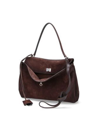 Balenciaga Womens Bags Brown Calf Leather