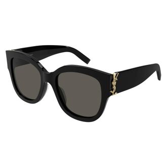 Saint Laurent unisex, Accessoires, Zwart, Maat: 56 MM Nylon