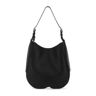 Burberry Shoulder Bags, female, Black, Size: ONE SIZE Medium Chess Shoulder Bag