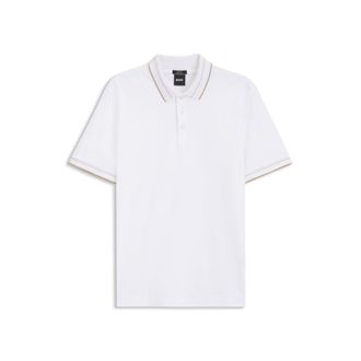 BOSS Slim-fit polo shirt in mercerized cotton