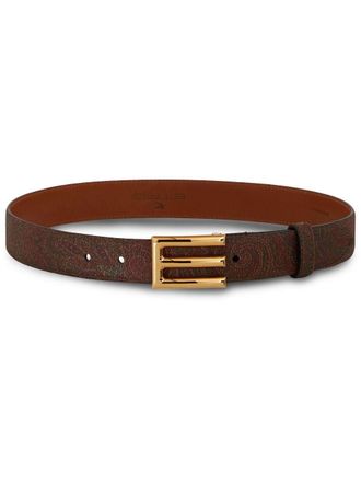 ベルト ETRO Woman Belt Brown WP3B0037AP317 R2723 ETRO Leather Belt | Brown | FARFETCH