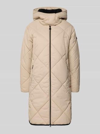 Frieda & Freddies Mantel mit Steppnähten Modell Richelle in Beige, Größe 34