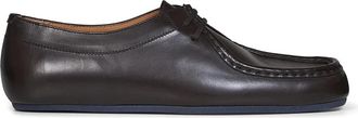 Jil Sander Hood Veterschoenen - Heren - Veterschoenen - Bruin - 40 EU - Leer - Schoenen