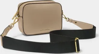 Katie Loxton Marni Mini Crossbody Bag in Light Taupe And Charcoal at Nordstrom
