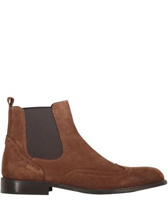 Bruno Magli suede Chelsea boots - Brown