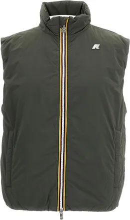 K-Way Green Water-Repellent Thermore Puffer Vest