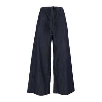 Max Mara Jour Pant - Dames - Jeans - Blauw - Maat: S Katoen