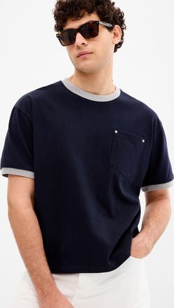 Le 31 Mens Riveted pocket T-shirt Imported from Seoul