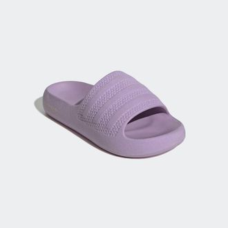 adidas Badesandale ADIDAS ORIGINALS ADILETTE AYOON BADESCHLAPPEN, Damen, Gr. 40,5, powder plum, powder plum, cream wei&szlig;, Synthetik, Schuhe Badesandale, Badel