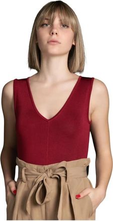 Seventy Lichaam - Dames - Bodies - Rood - M - Tops
