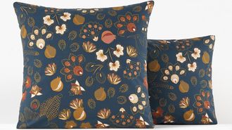 La Redoute Interieurs Kussensloop in perkalkatoen, Sira