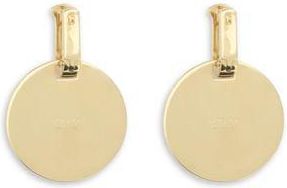 Versace Womens Gold Brass Earrings