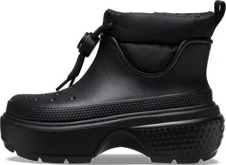 Crocs Stomp Puff Boot Black 209324-001