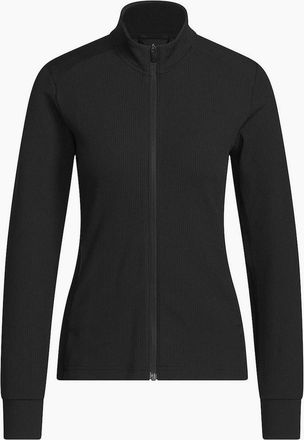 adidas Womens Adidas Womens/Ladies Performance Textured Full Zip Jacket - Black - Size: 18/16