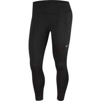 Nike Fast Crop Running 7/8 Mid Length Zwarte Legging