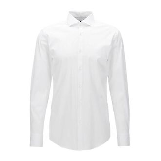 HUGO BOSS Hugo, Casual Shirts, male, White, Size: 4XL Jason Slim Fit Shirt