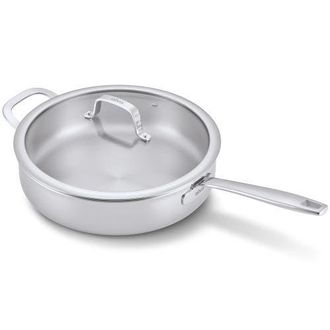 alva Maestro 4QT 5-Ply Stainless Steel Saute Pan with Lid at Nordstrom