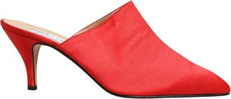 Dolce & Gabbana Heeled Mule - Dames - Muiltjes - Rood - 41 EU - Su&egrave;de - Schoenen