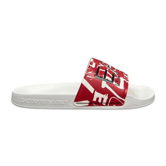 Emporio Armani Witte Flip Flops & Slippers voor Mannen - Heren - Sandalen - Veelkleurig - 38 EU - Schoenen