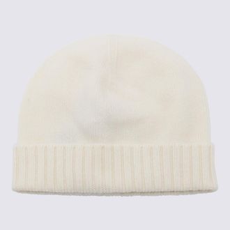 Malo White Wool Beanie