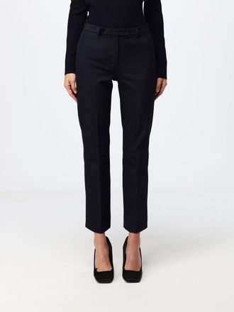 Max Mara S Max Mara Skinny Fit Stretch Cotton-Blend Trousers with Mid-Rise Waist