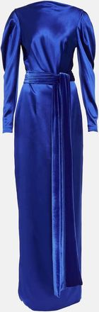 Monique Lhuillier Silk satin gown