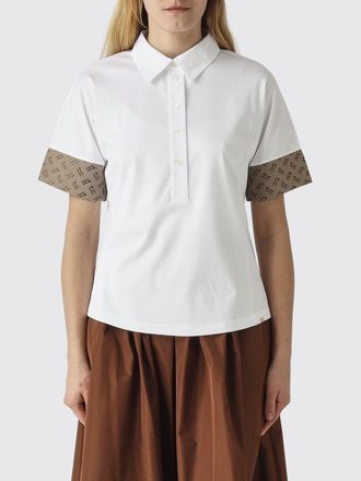 Herno Slim Fit Cotton Polo Shirt with Classic Collar and Contrast Logo
