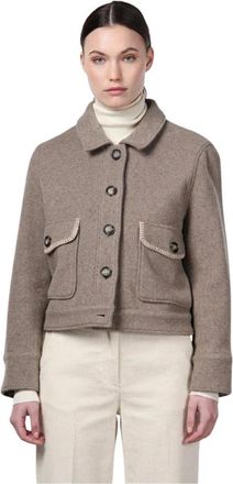 Mason's Odette Jas - Dames - Zomerjassen - Beige - XS - Wol - Jassen