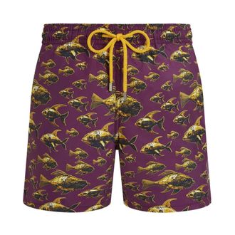 Vilebrequin Moorea Meca Fish Zwembroek - Heren - Badkleding - Veelkleurig - Maat: XL Polyamide