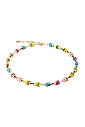 Coeur de Lion Boho Sunset Cube Necklace in Rainbow at Nordstrom