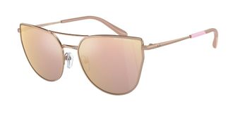 A|X Armani Exchange AX2045S 61036X Womens Sunglasses Gold Size 56