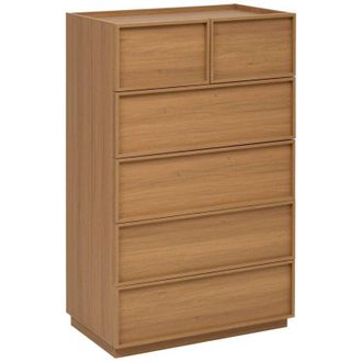 5five Simply Smart Cassettone framy 6 cassetti in legno scuro - 5five