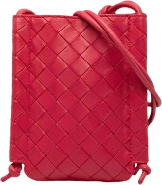 Bottega Veneta Borsa Pre-owned in Pelle Intrecciata - - Pre-owned - Donna - Rosa - ONE SIZE