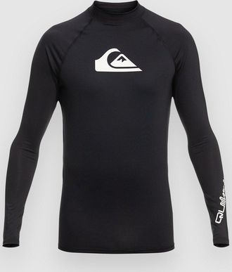 Quiksilver All Time Longsleeve Lycra nero