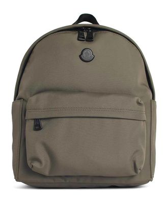 Moncler New Pierrick Green Polyamide Blend Backpack