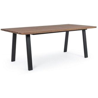 Hellin Hellin - Tavolo arredo legno naturale Oslo cm 200 x 100