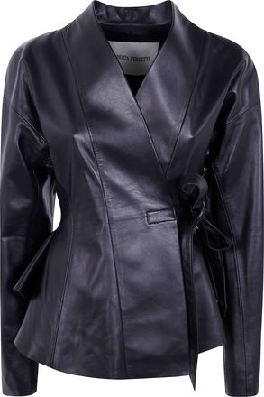 Alberta Ferretti Leather Jacket