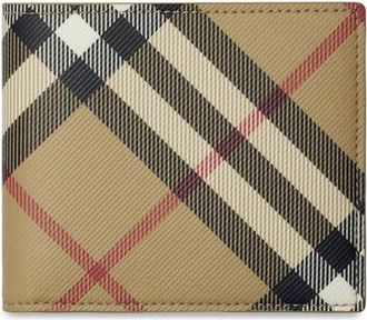 Burberry Check Bifold Wallet