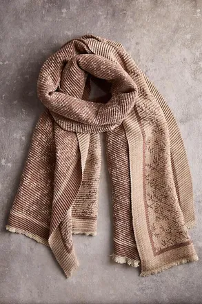 Terrain Garden Floral Crinkle Scarf